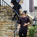 Naya and Ryan leaving a friend27s house in Los Feliz 28829